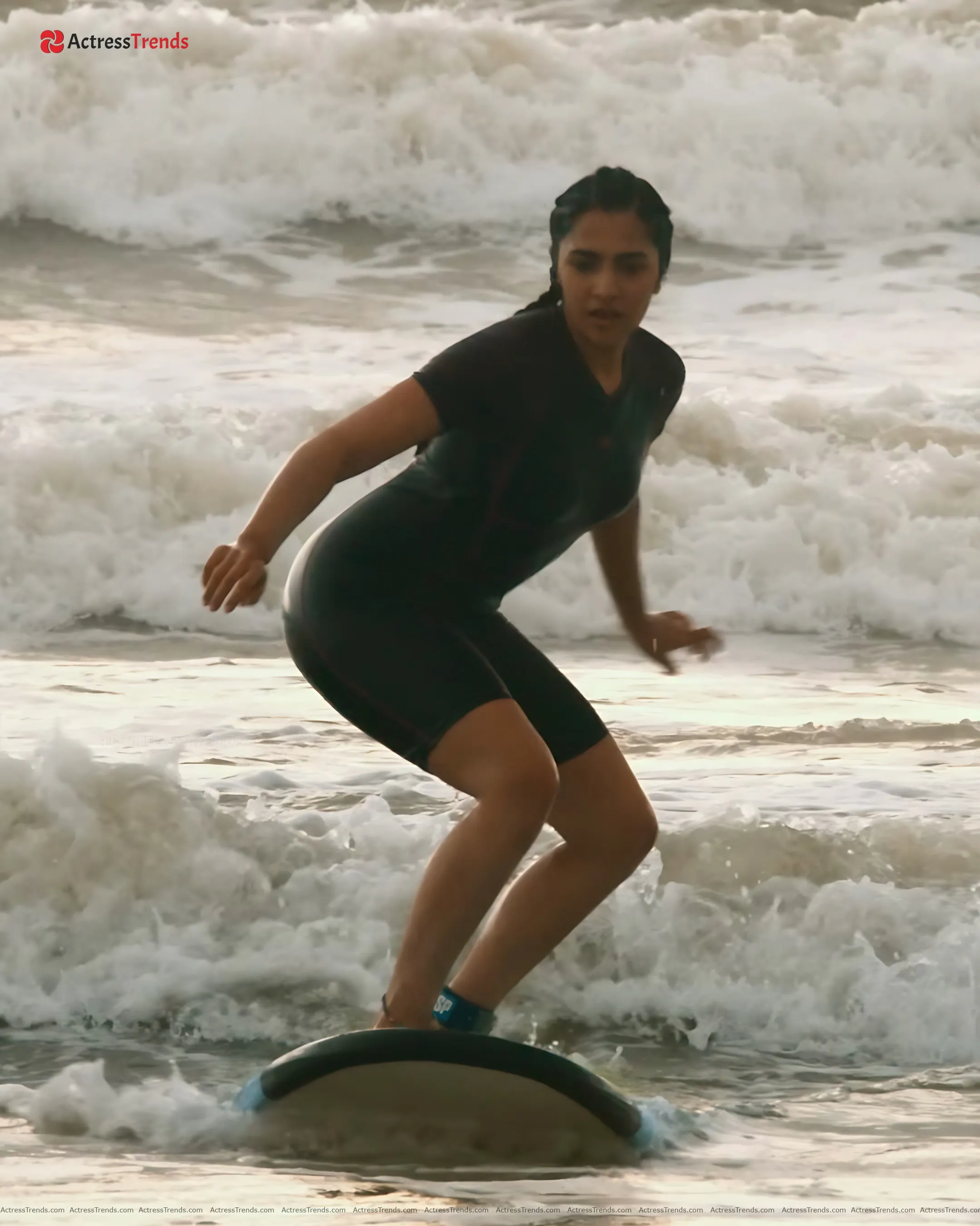 Rukmini Vasanth Cute Beautiful Face Curvy NinnanuNodia Song Stills