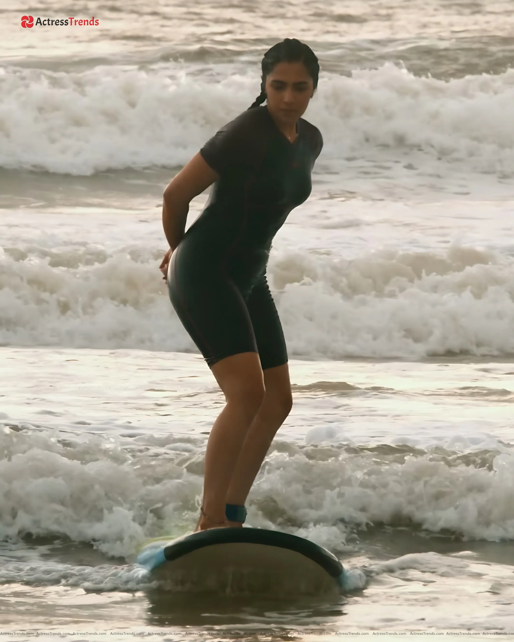 Rukmini Vasanth Tight Fitting NinnanuNodia Song Stills Cute Gym Style