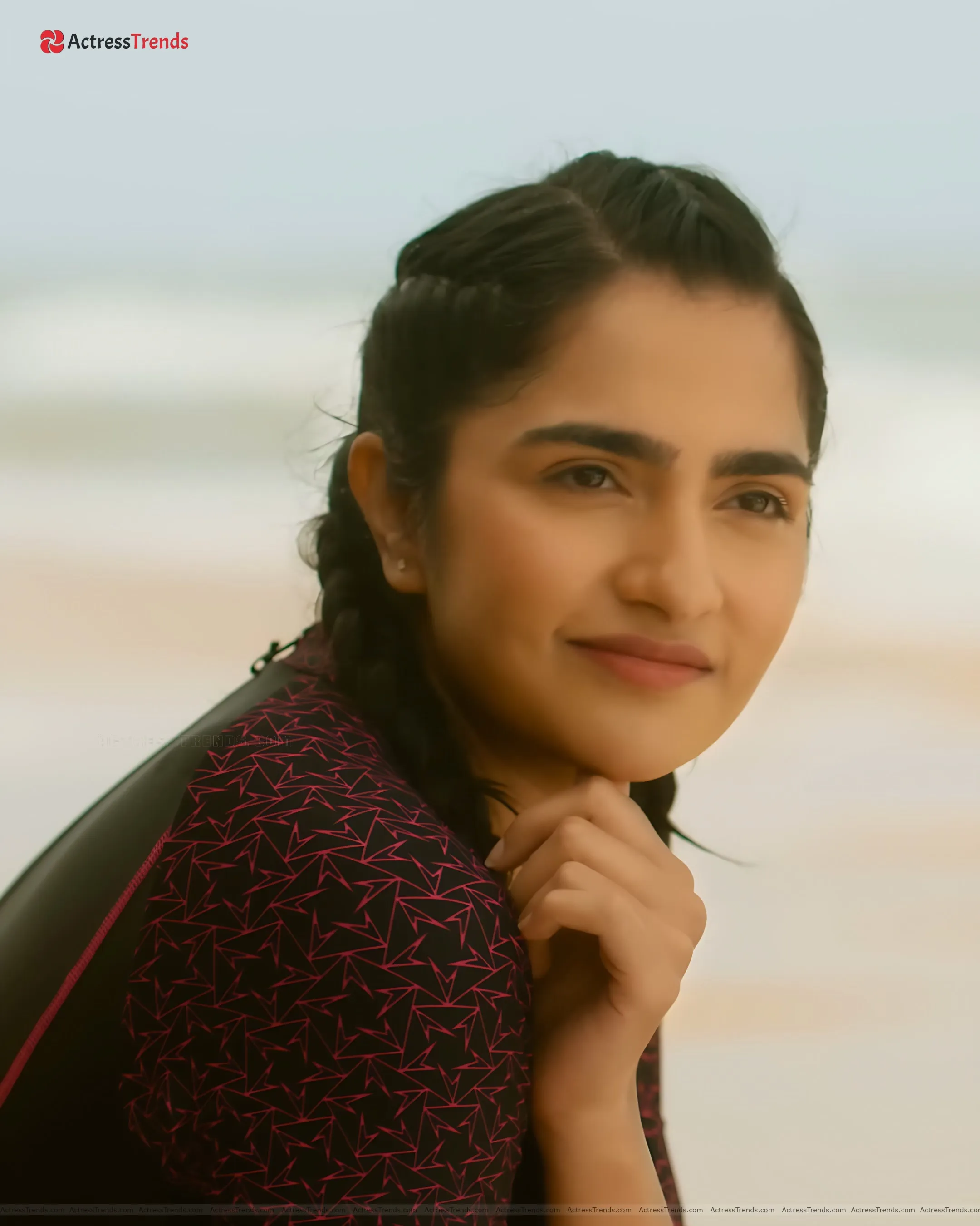 Rukmini Vasanth Cute Wet Gym Style Curvy