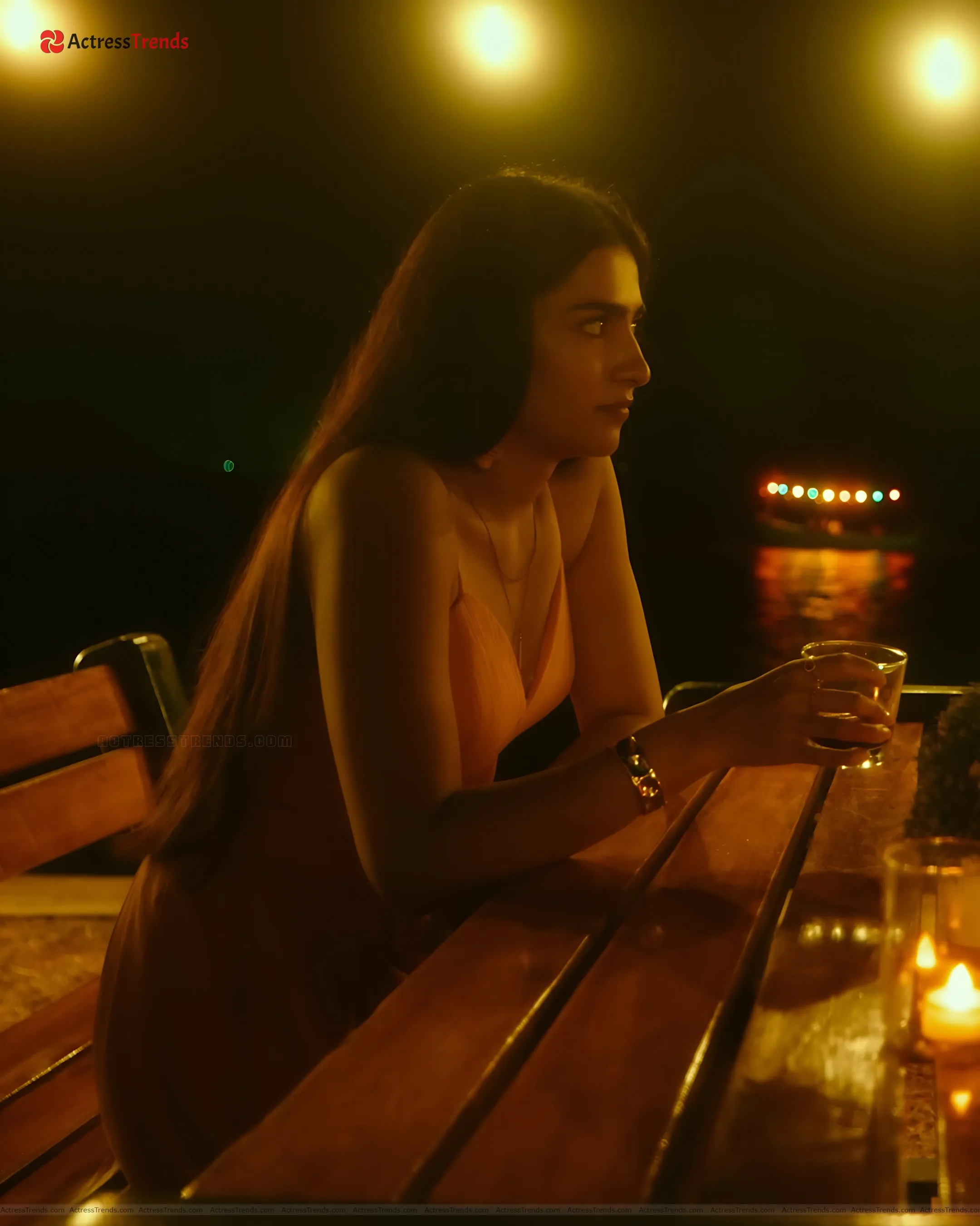 Rukmini Vasanth Yellow Dress Tight Fitting NinnanuNodia Song Stills Beach