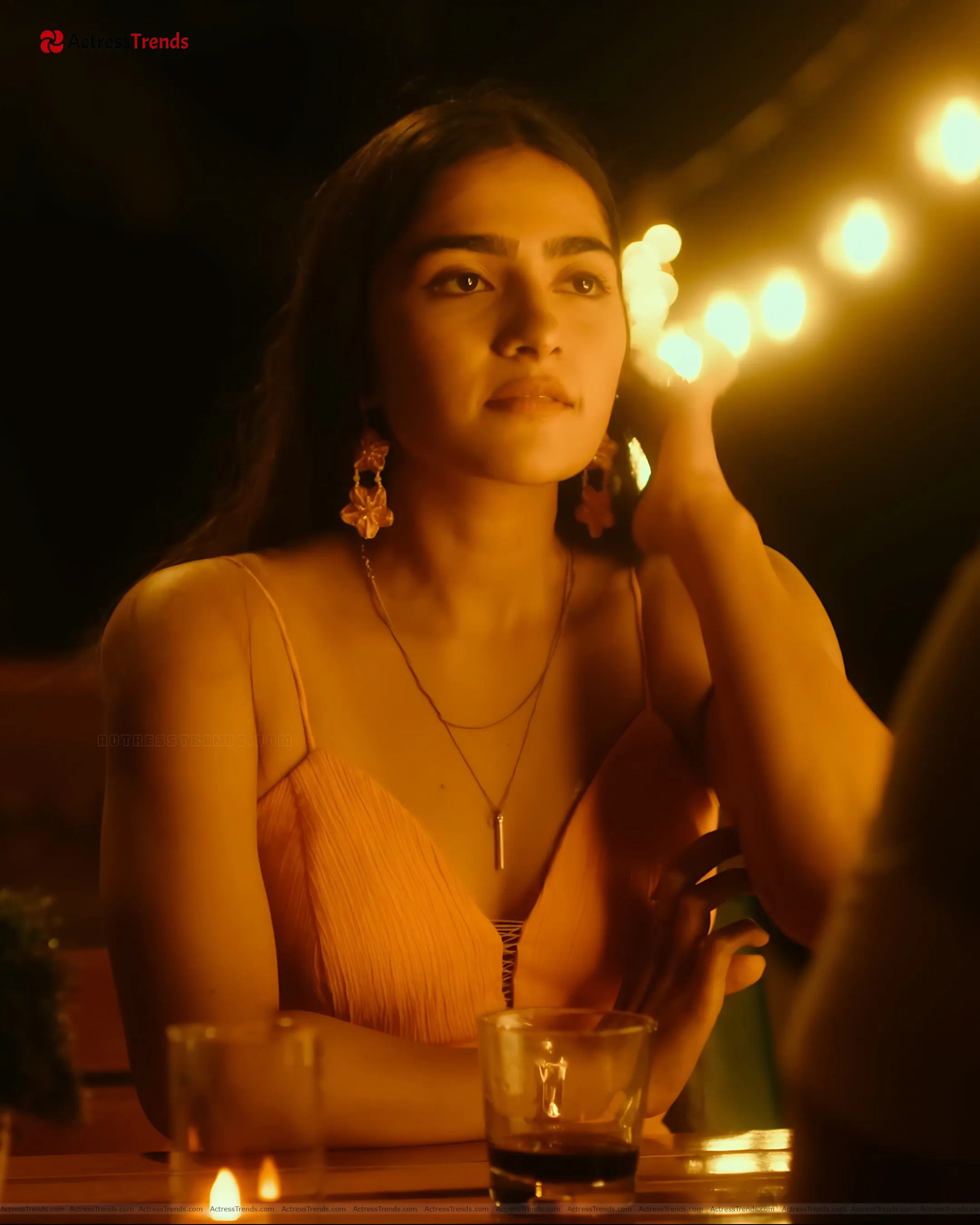 Rukmini Vasanth Yellow Dress NinnanuNodia Song Stills Tight Fitting Beautiful Face