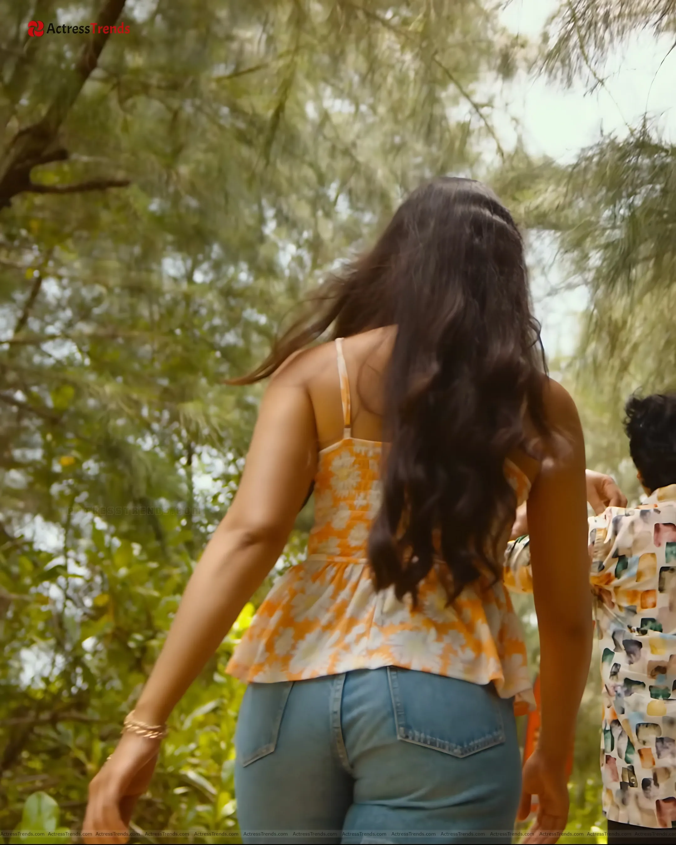 Rukmini Vasanth Yellow Dress Beautiful Face Cute NinnanuNodia Song Stills