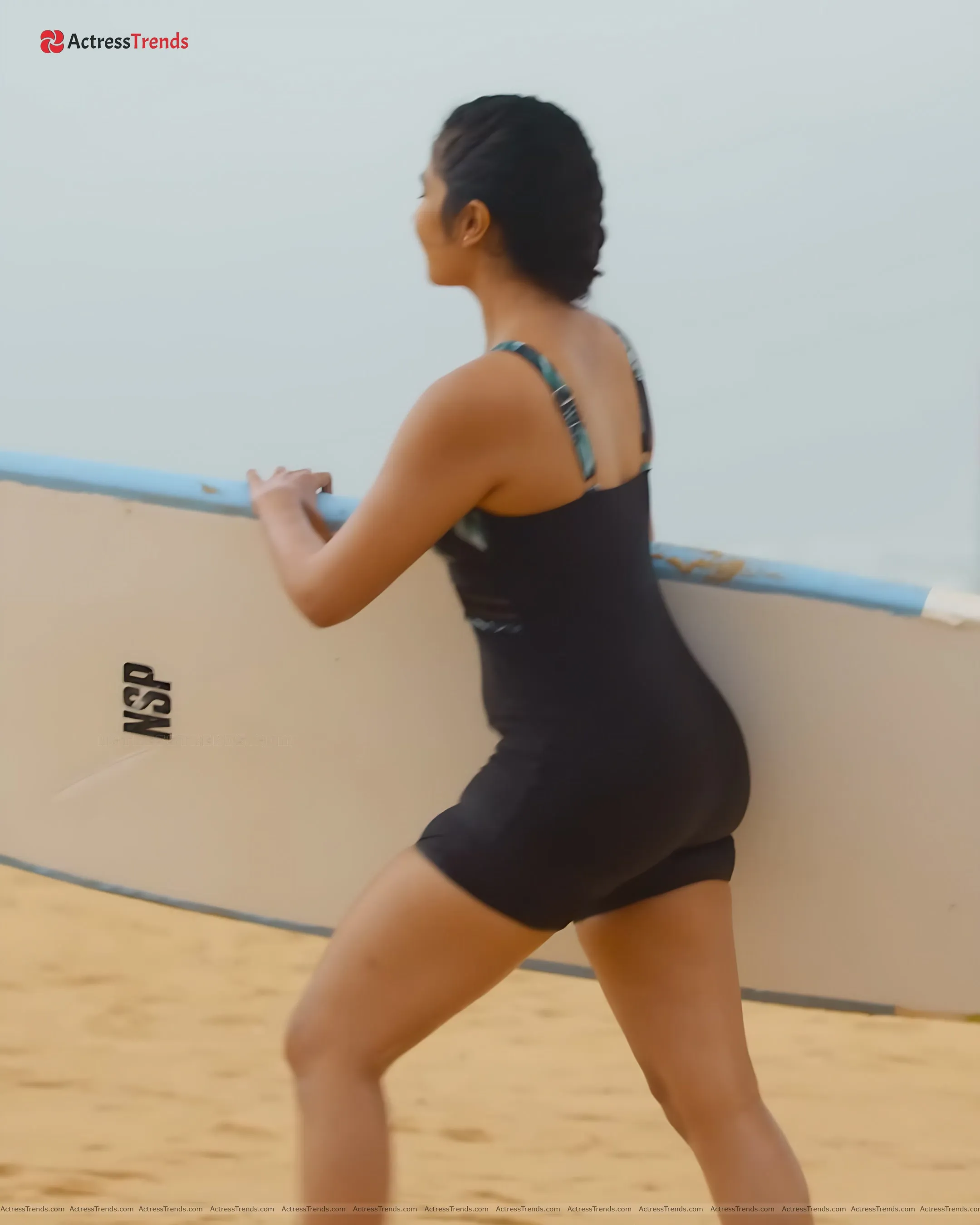 Rukmini Vasanth Yellow Dress Beach Jeans Tight Fitting