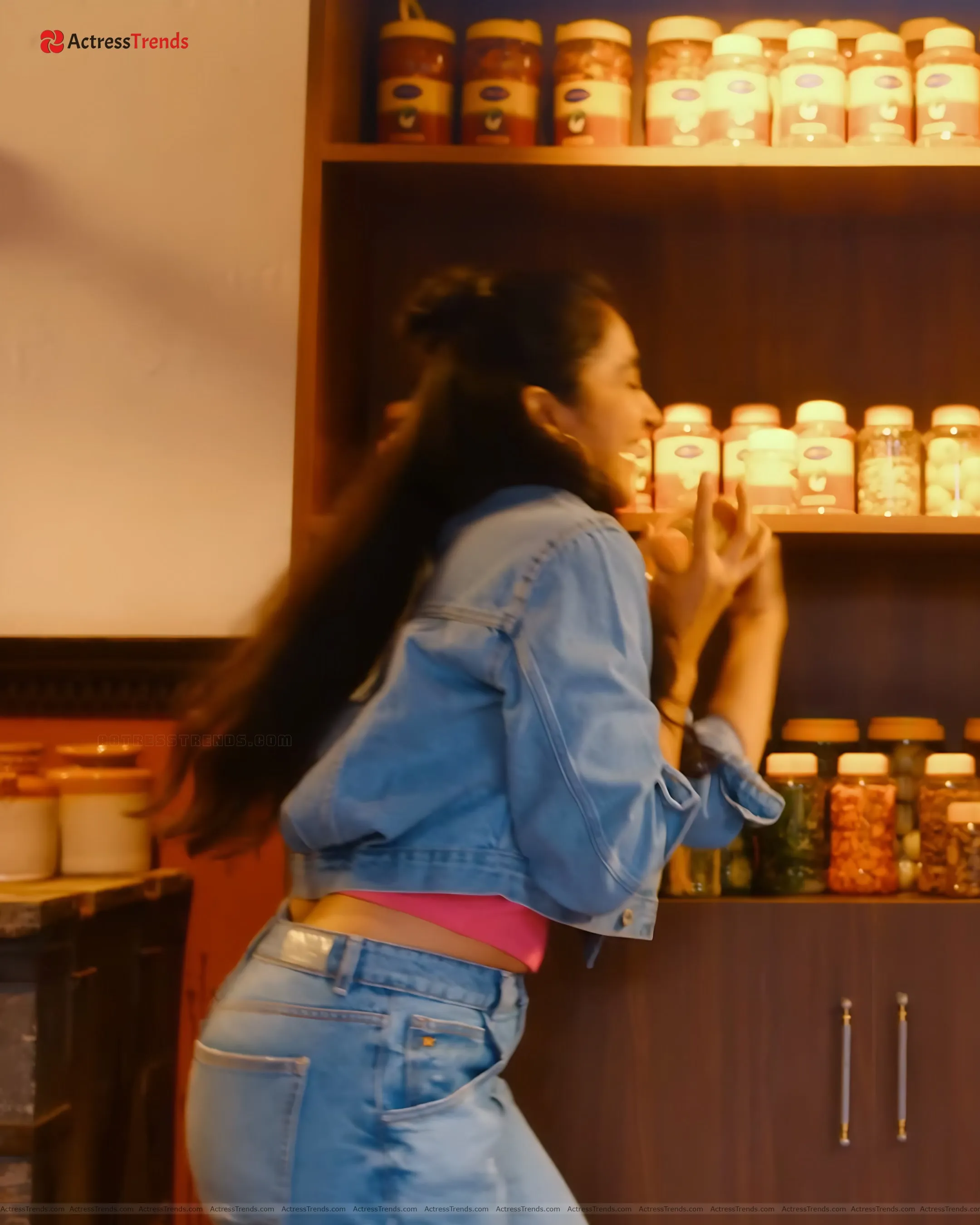 Rukmini Vasanth Yellow Dress Beach Back Pose Cute