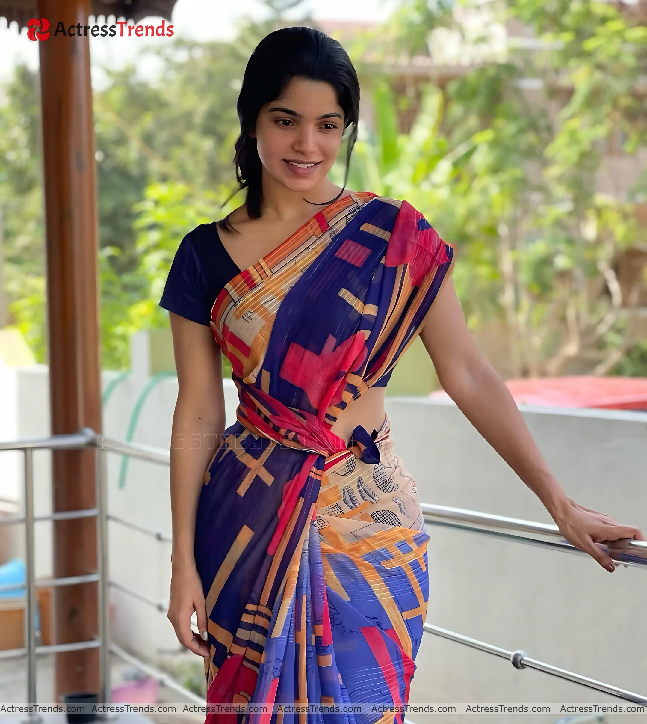 Divya Bharathi Saree Photoshoot