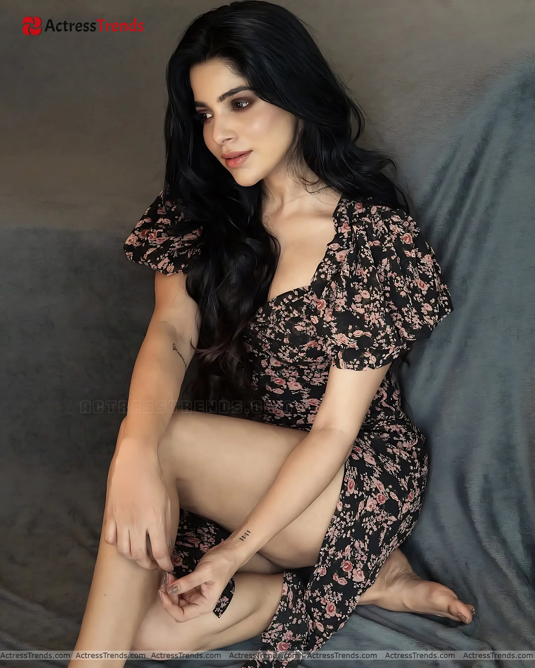 Divya Bharathi Celebrity Fashion Shoot Beautiful Face Sensual Portrait