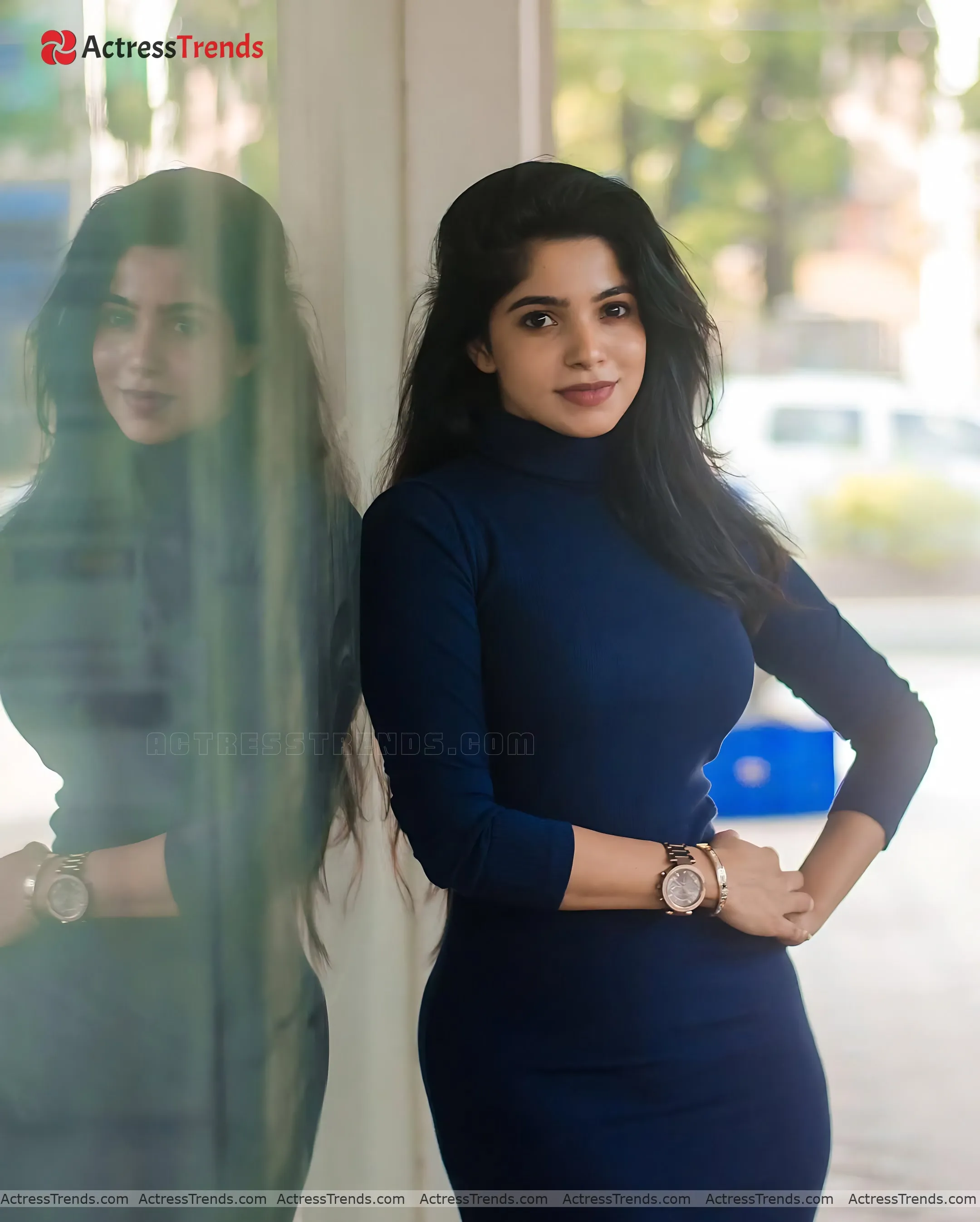 Divya Bharathi Curvy Celebrity Fashion Shoot Bold Style