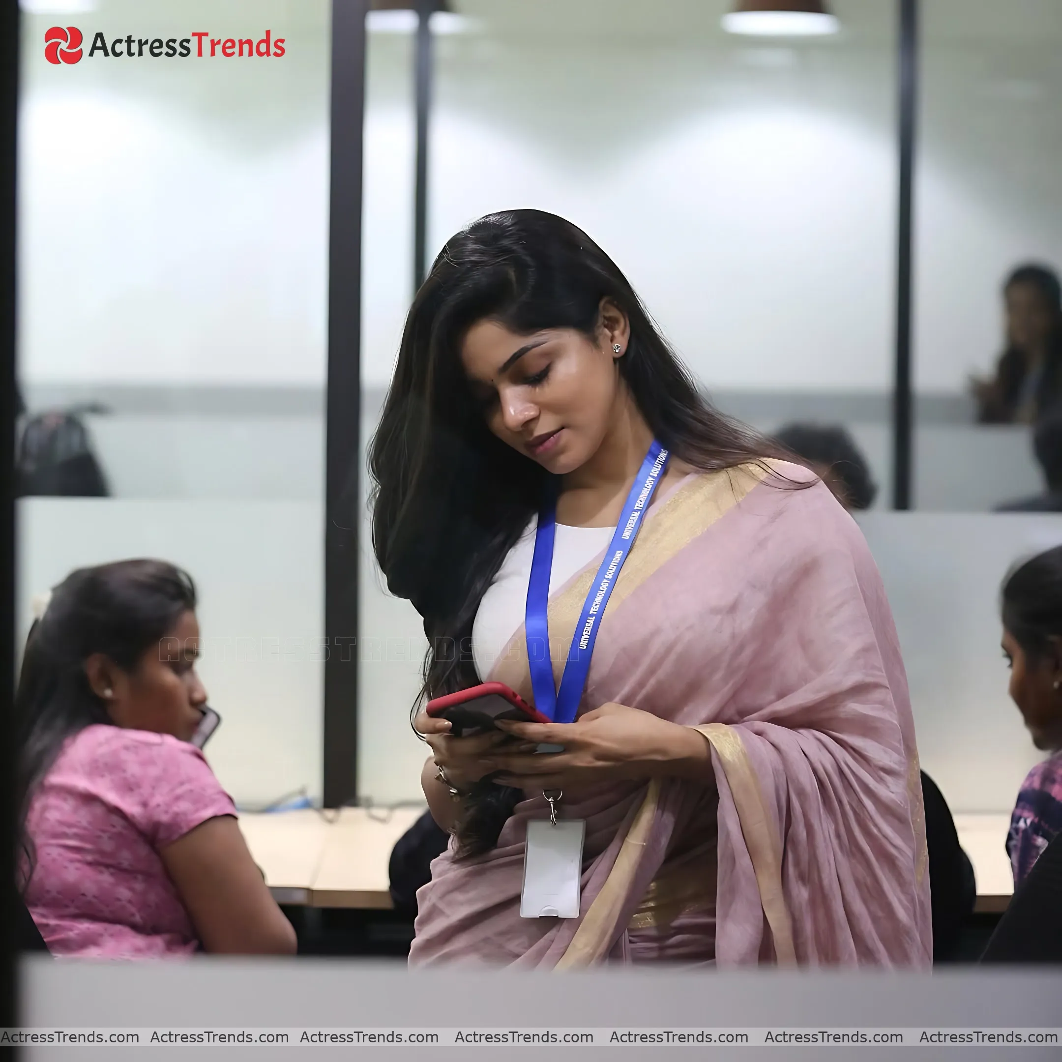 Divya Bharathi Cutest Actress Saree Photoshoot Beautiful Face