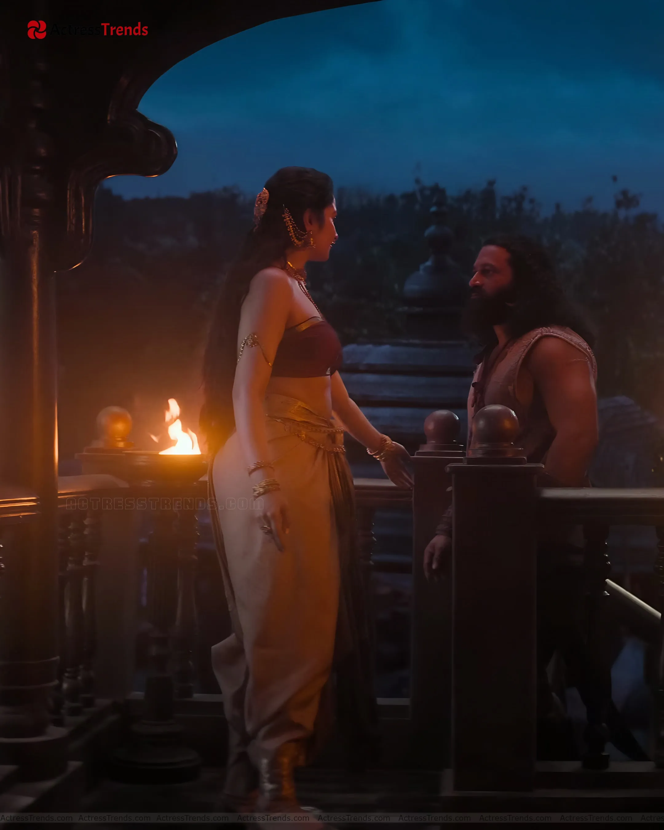 Rukmini Vasanth Green Saree Stunning Photo Saree Photoshoot Celebrity Fashion Shoot