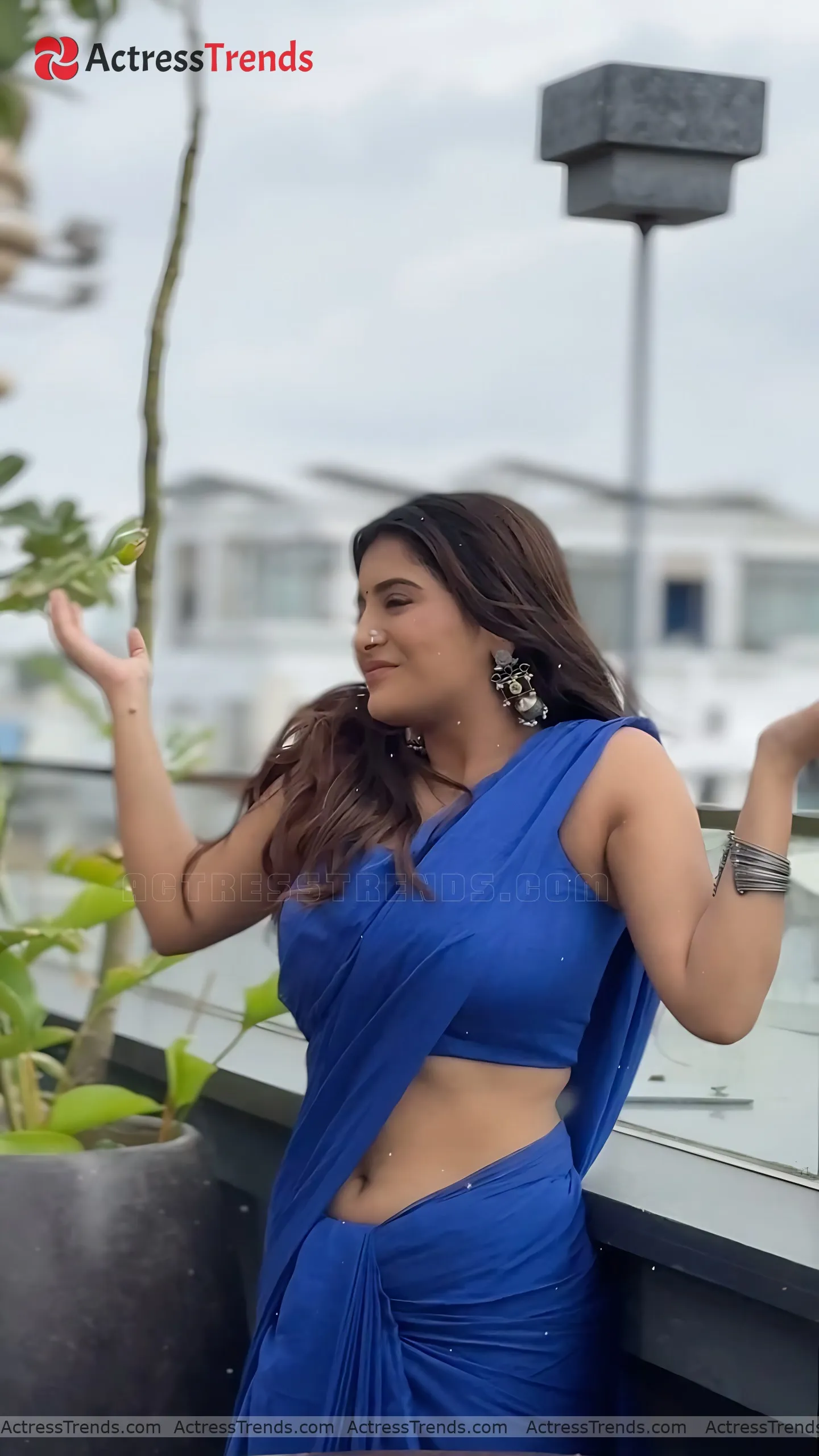 Rashi Singh Glamorous Actress Sensual Portrait Navel Smoky Eyes