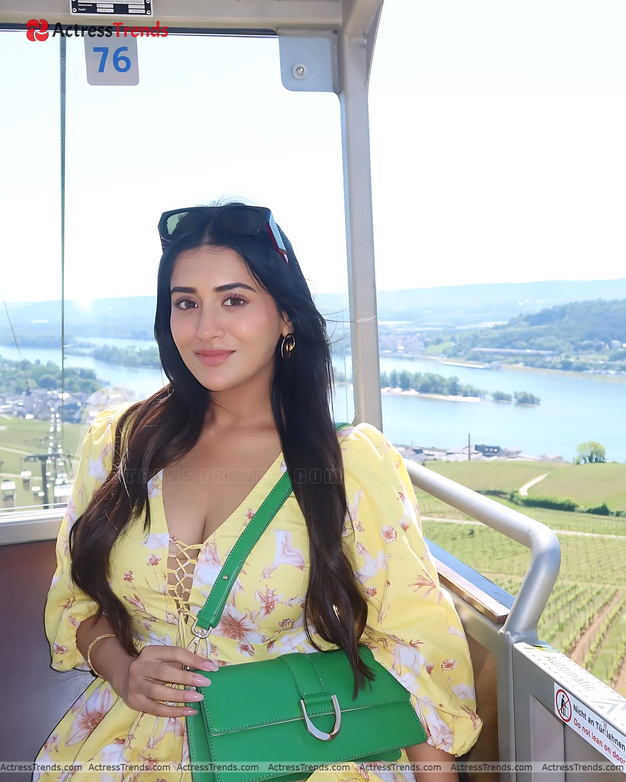 Rashi Singh Yellow Dress Curvy Sensual Portrait Glamorous Actress