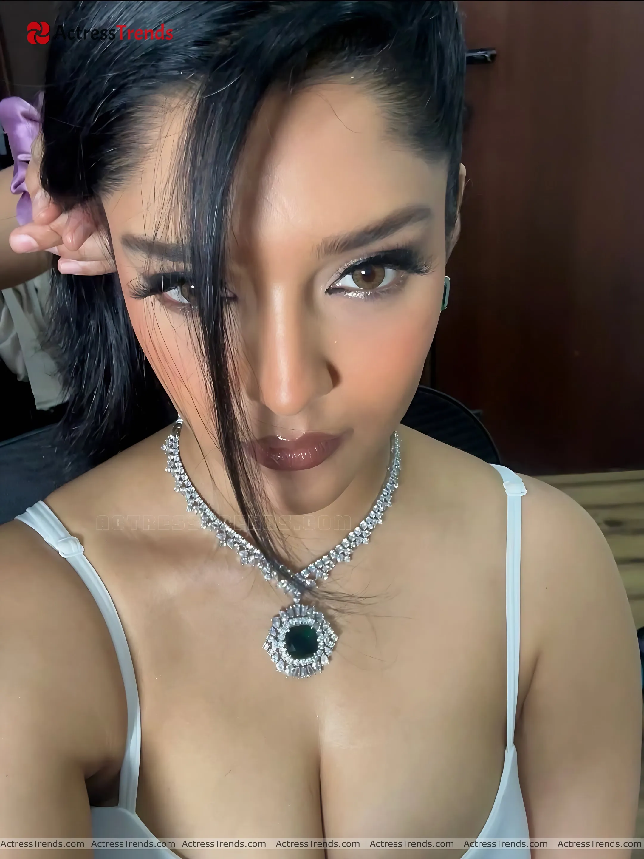 Ritika Singh White Dress Beautiful Face Tight Fitting