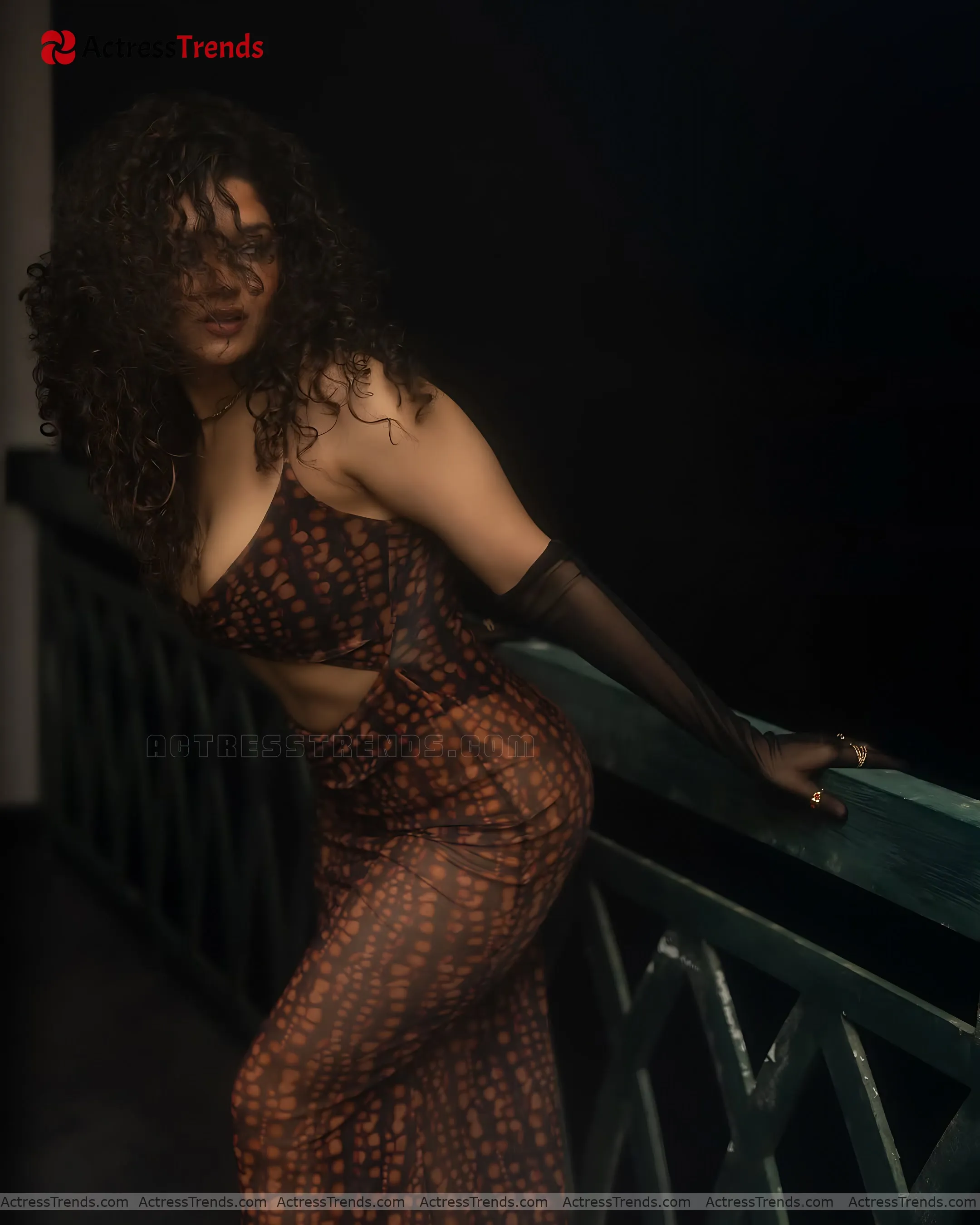 Ritika Singh Black Dress Bold Style Curvy