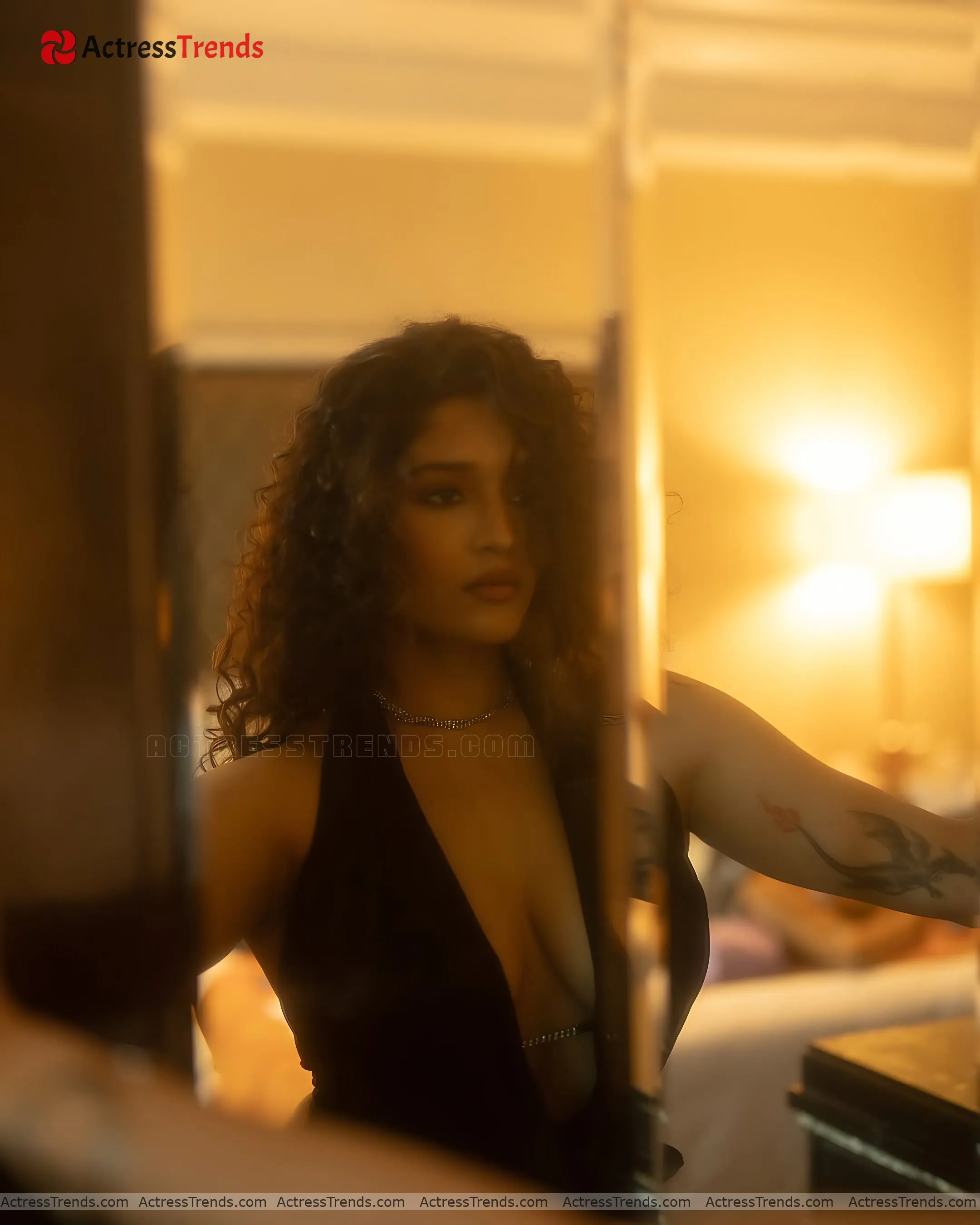 Ritika Singh Black Dress Stunning Photo Glamorous Actress