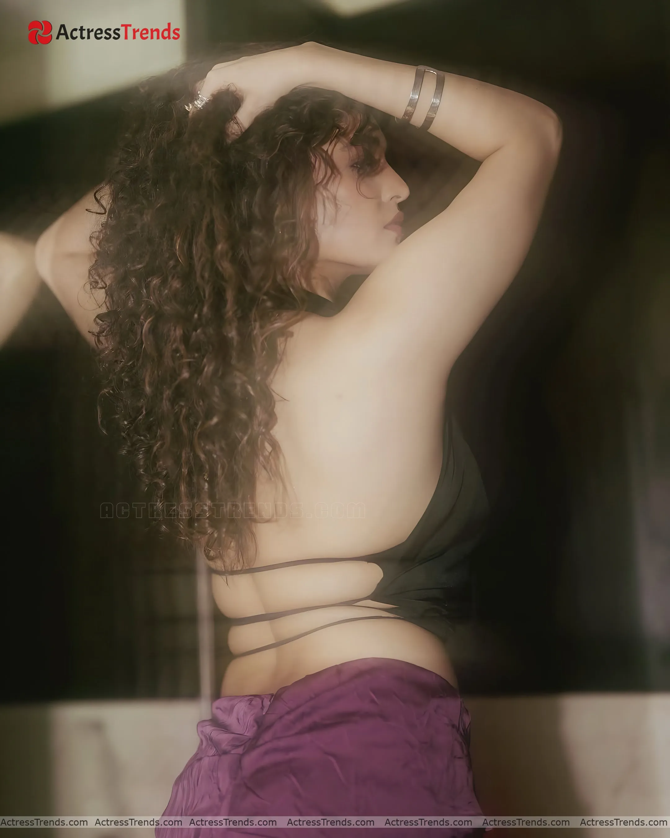 Ritika Singh Black Dress Bold Style Sensual Portrait