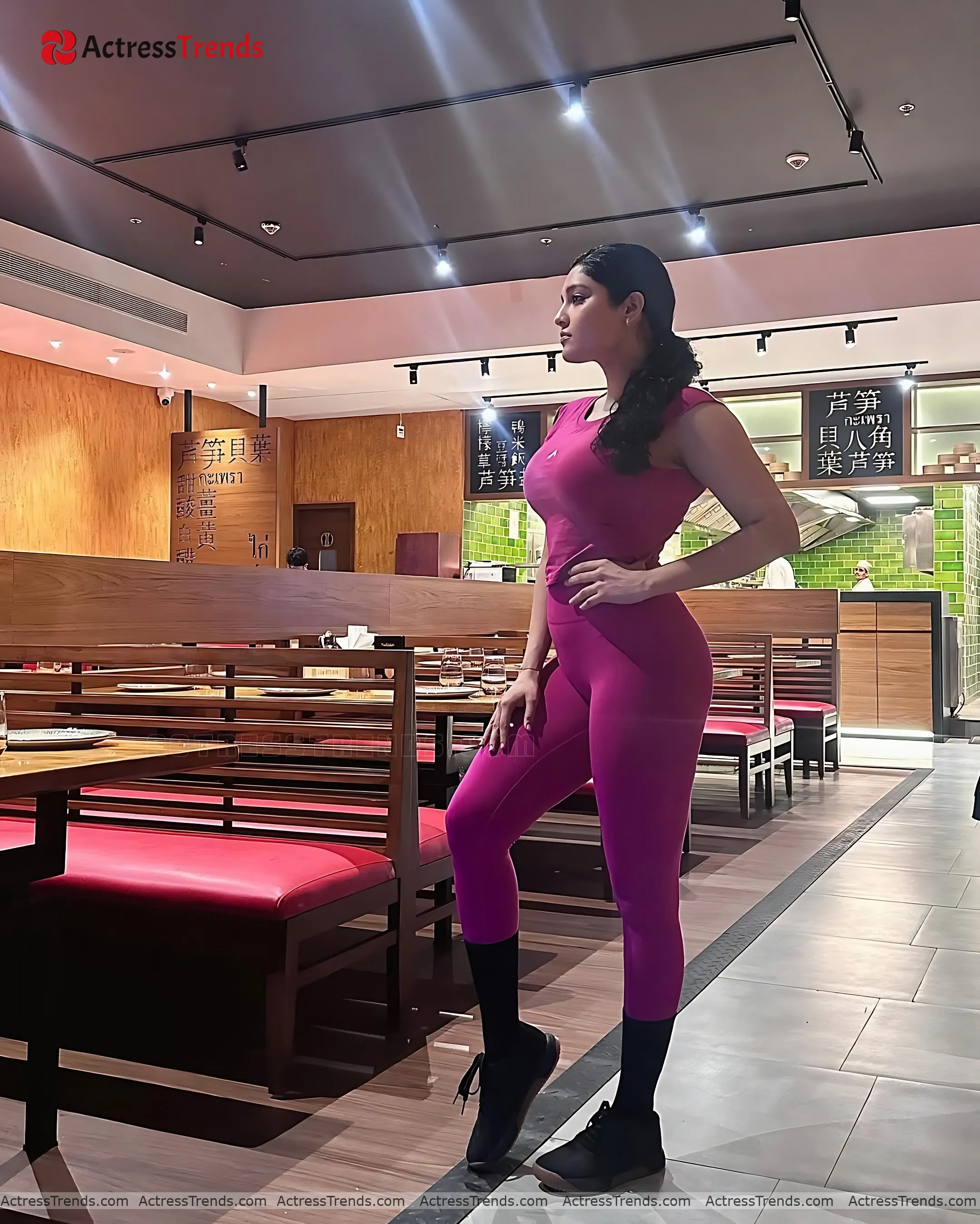 Ritika Singh Tight Fitting Curvy Gym Style