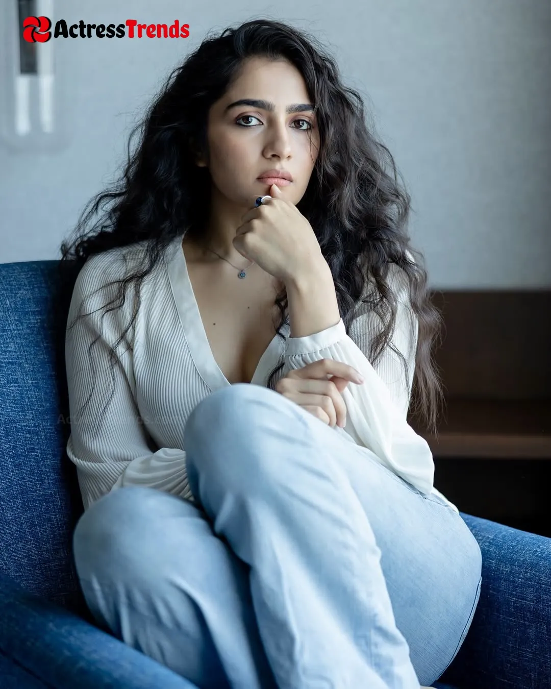 Rukmini Vasanth Smoky Eyes Cute Sensual Portrait