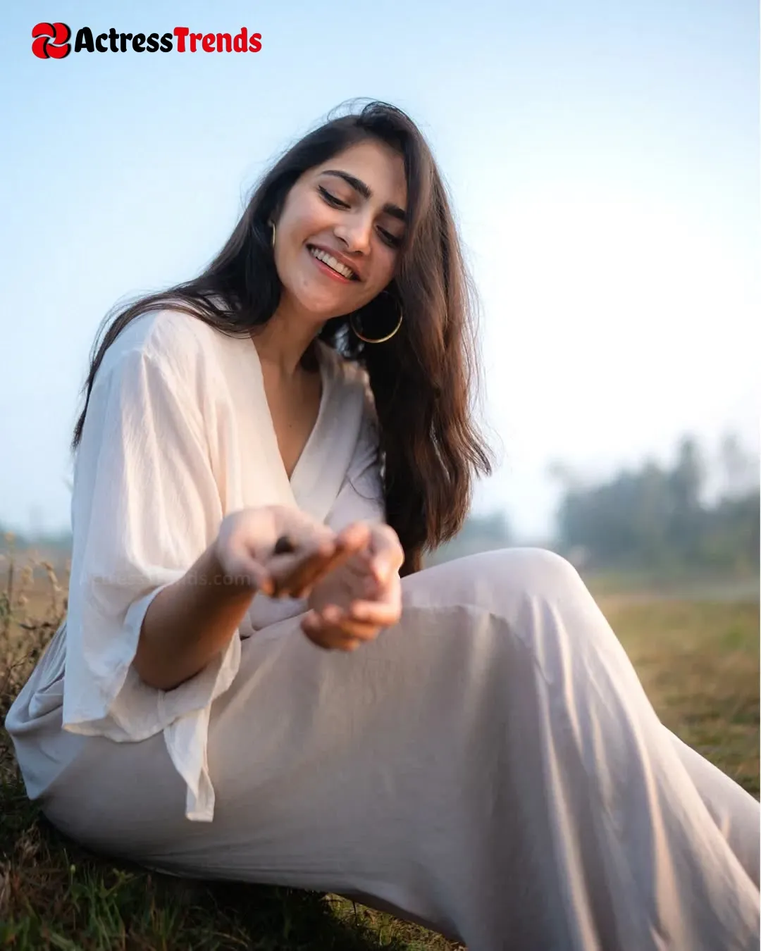 Rukmini Vasanth Cute Beautiful Face Glamorous Actress