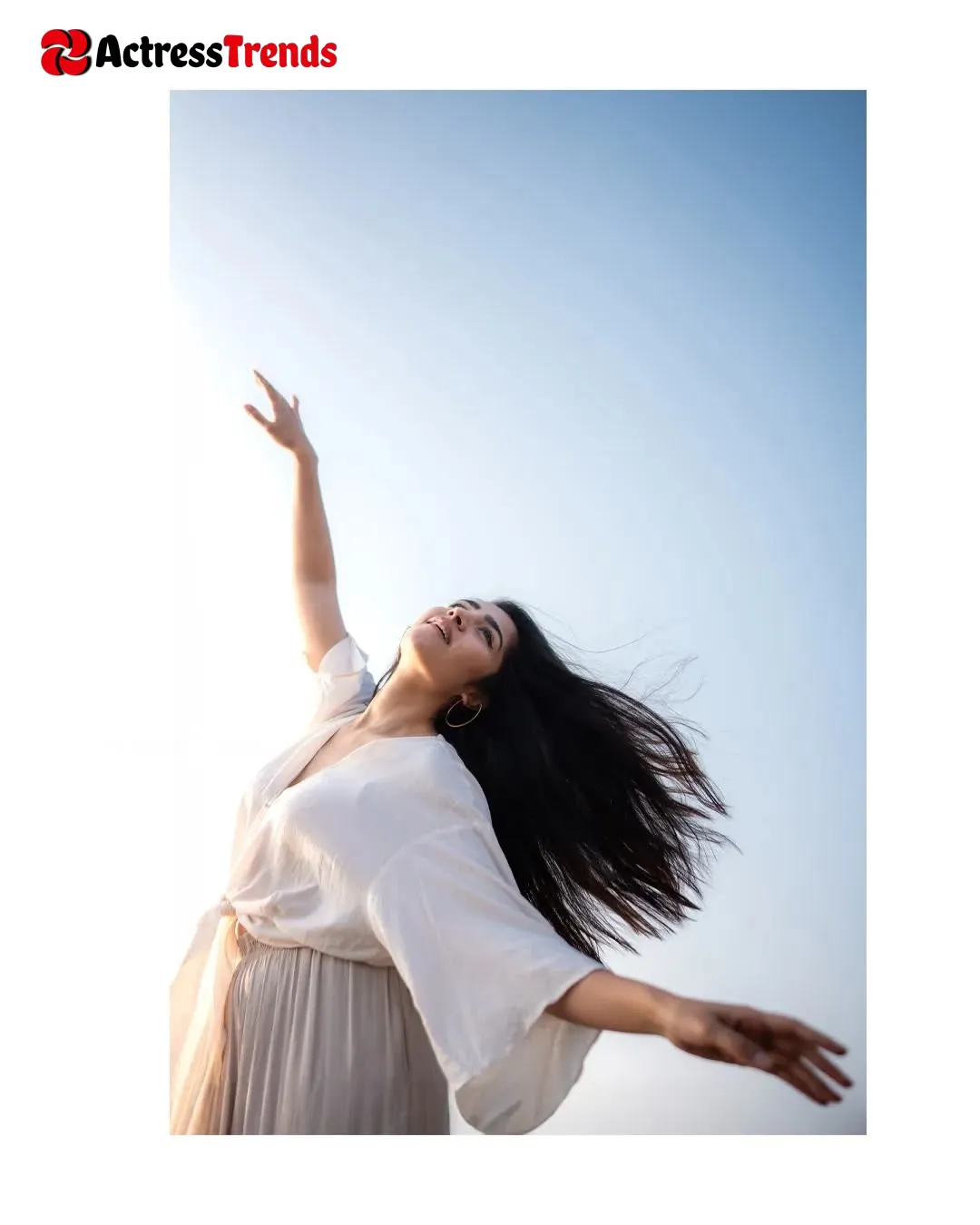 Rukmini Vasanth Glamorous Actress Beautiful Face Cute