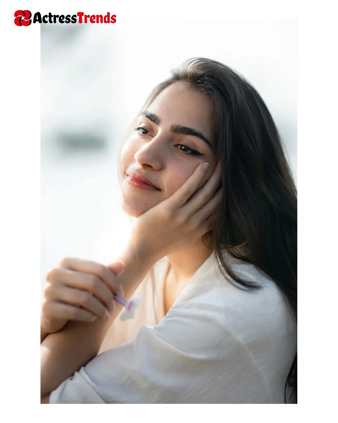 Rukmini Vasanth Cute Beautiful Face Glamorous Actress