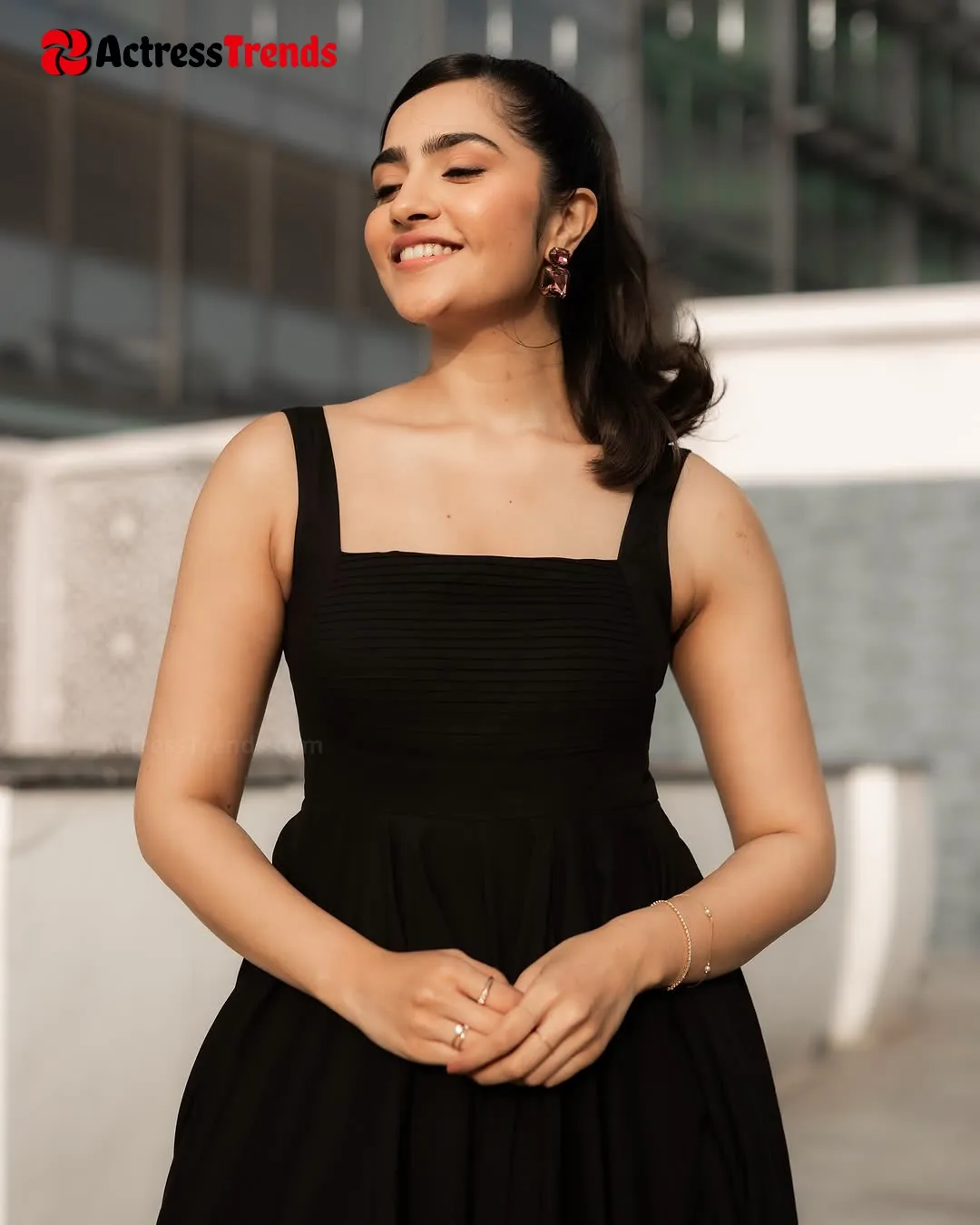 Rukmini Vasanth Cute Beautiful Face Glamorous Actress