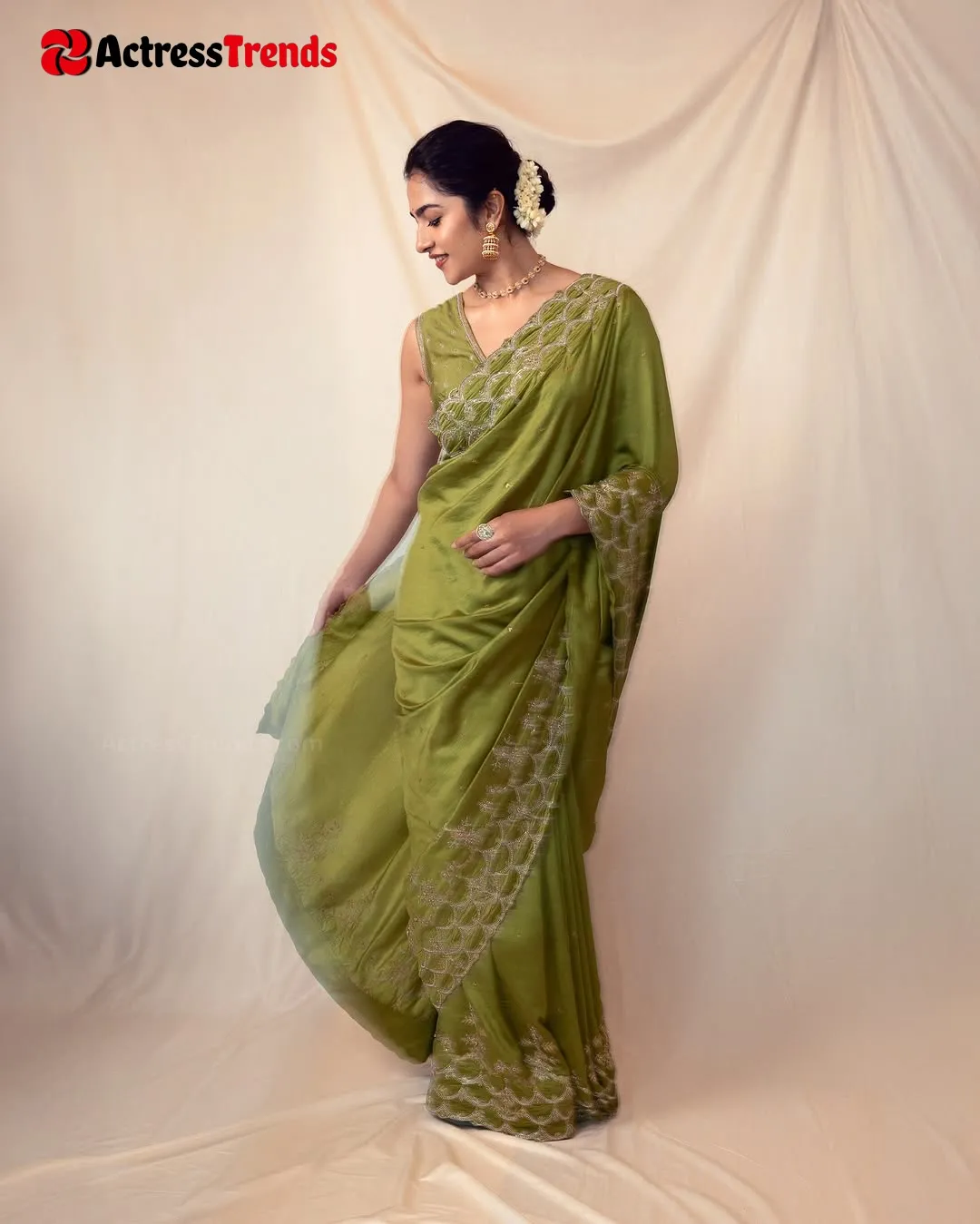 Rukmini Vasanth Glamorous Actress Beautiful Face Cute