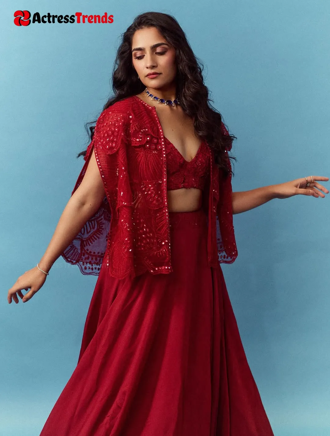 Rukmini Vasanth Glamorous Actress Beautiful Face Cute