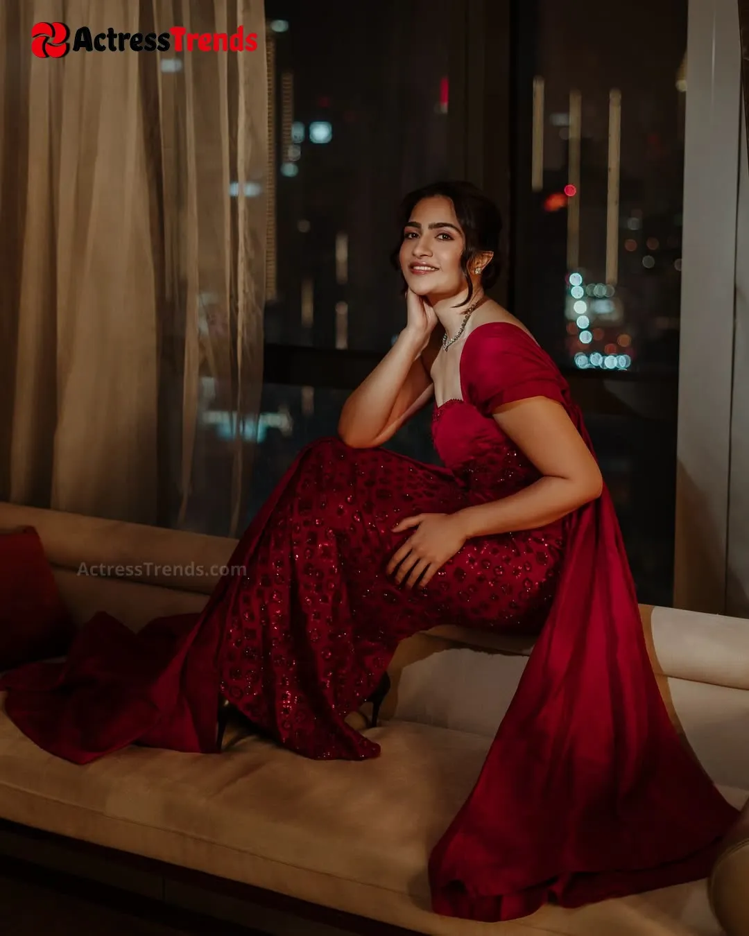 Rukmini Vasanth Glamorous Actress Beautiful Face Cute