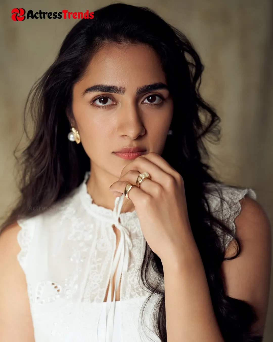 Rukmini Vasanth Cute Beautiful Face Glamorous Actress